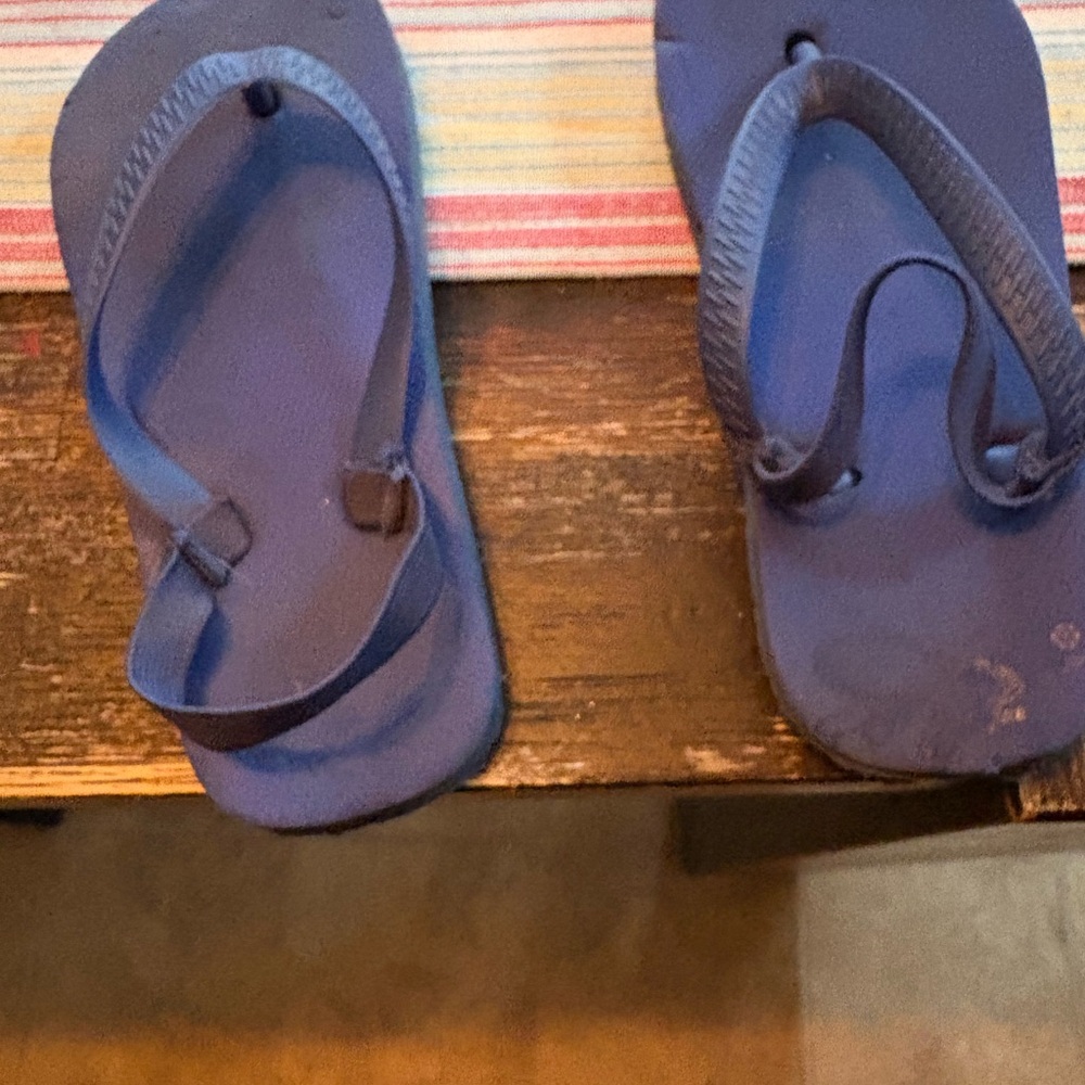 Blue Kids Flip Flops